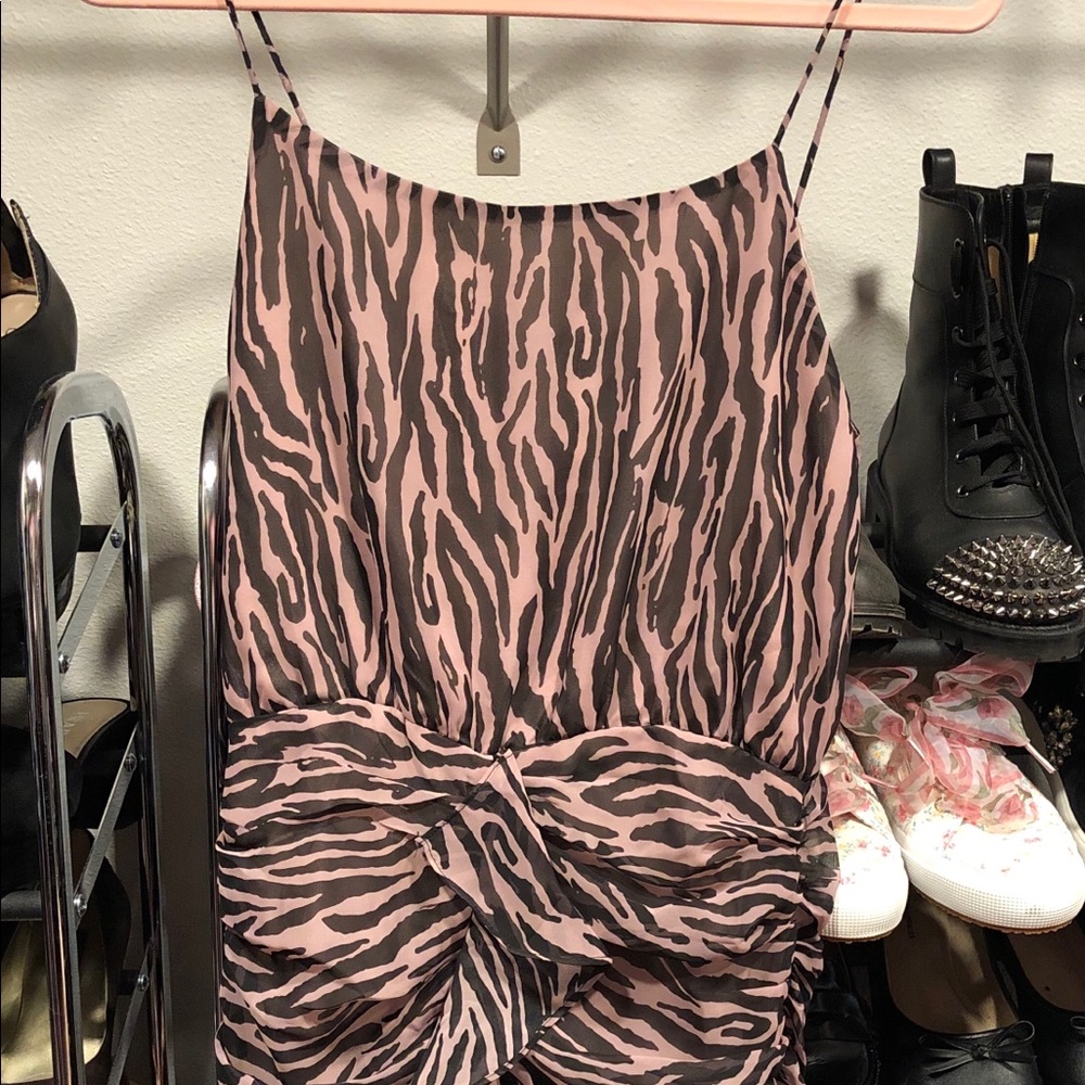 ENDLESS ROSE-NWT Thin Strap Ruffle Dress - Picture 5 of 12